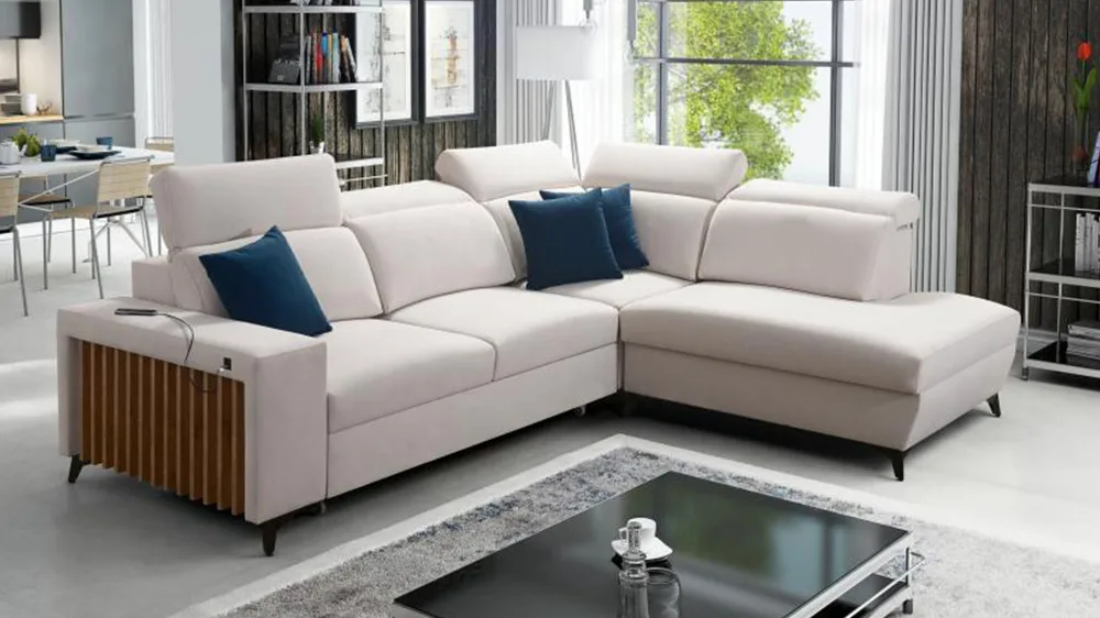 0000 corner sofa bed Braxton VII Lava corners furniture shop