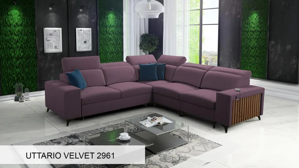 corner sofa bed Braxton III Lava corners furniture store