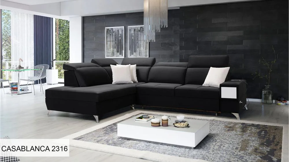 0002 corner sofa bed Donna VII lava corners furniture store shop 24
