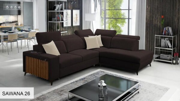 corner sofa bed Braxton VII Lava corners furniture shop