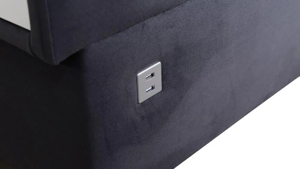 0017 corner sofa bed Donna VII lava corners furniture store shop 9