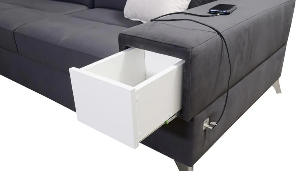0019 corner sofa bed Donna VII lava corners furniture store shop 7