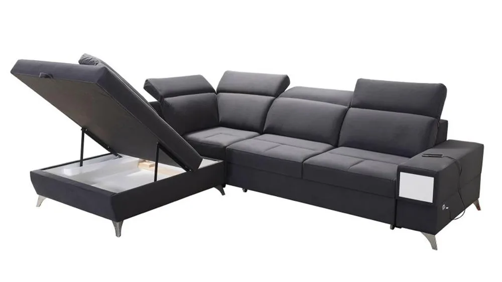 0024 corner sofa bed Donna VII lava corners furniture store shop 2