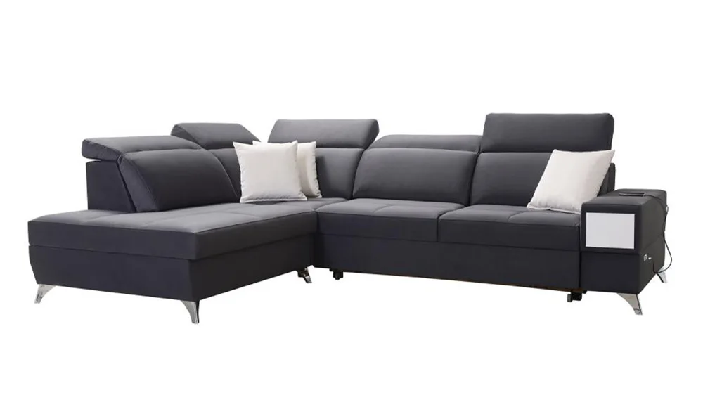 0025 corner sofa bed Donna VII lava corners furniture store shop 1