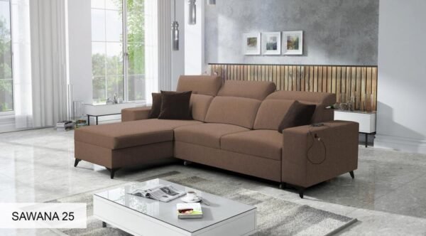Corner sofa with storage Bella I mix Lava Corners Furniture Store Galway