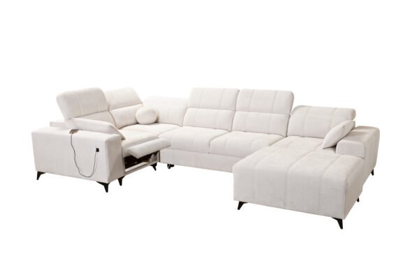 Dalia IV U Shaped Sofa Bed with Recliner