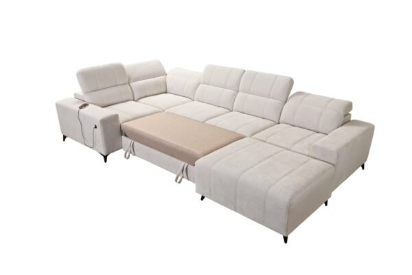 Dalia IV U Shaped Sofa Bed with Recliner