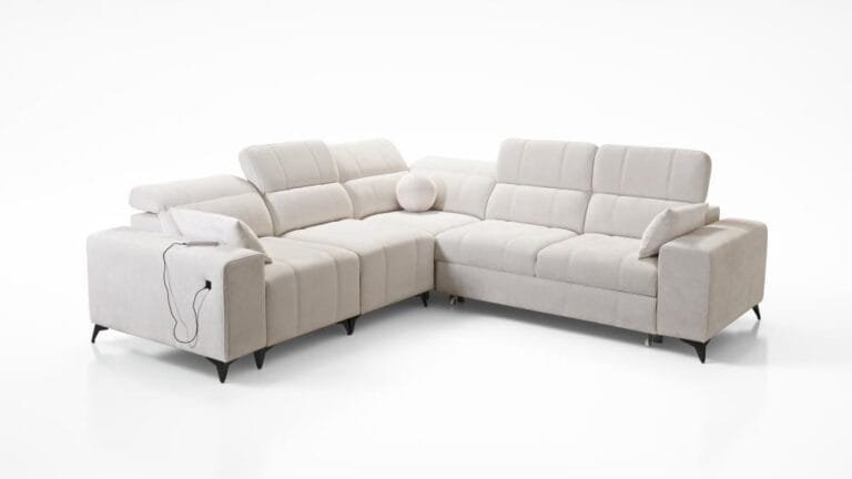 Dalia III 4 Seater Corner Sofa Bed