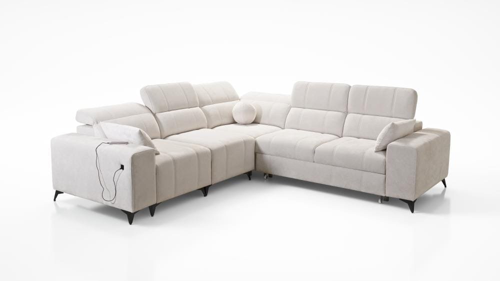 Dalia III 4 Seater Corner Sofa Bed