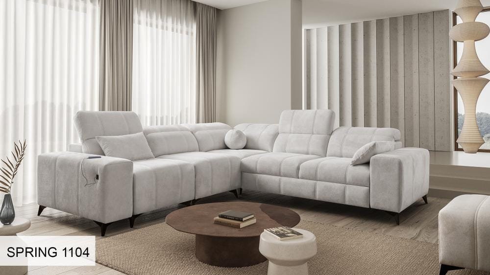 Dalia III 4 Seater Corner Sofa Bed