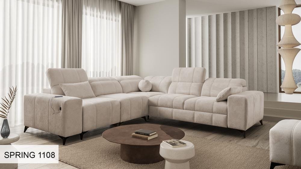 Dalia III 4 Seater Corner Sofa Bed