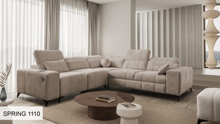 Dalia III 4 Seater Corner Sofa Bed