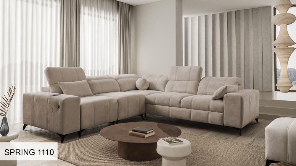 Dalia III 4 Seater Corner Sofa Bed