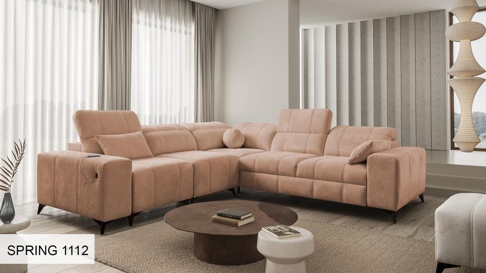 Dalia III 4 Seater Corner Sofa Bed