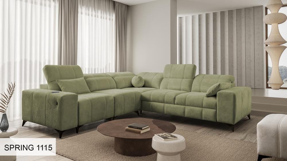 Dalia III 4 Seater Corner Sofa Bed