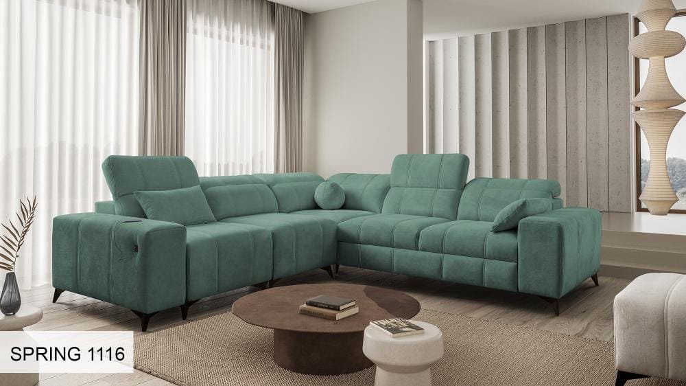 Dalia III 4 Seater Corner Sofa Bed