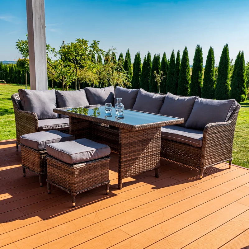 Dream garden furniture 5 piece set lava corners furniture store