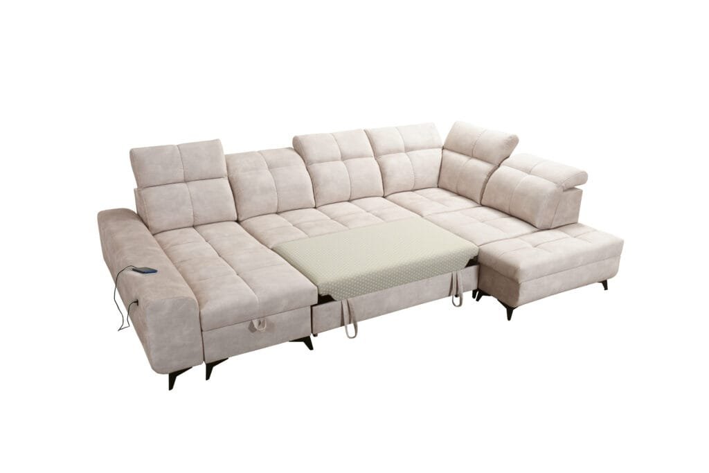 U Shape Corner Sofa Bed Grace VI