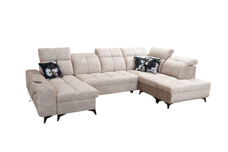 U Shape Corner Sofa Bed Grace VI