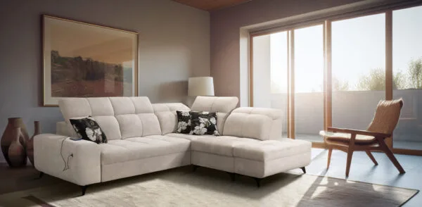 Grace Corner Sofa Bed with Storage Lava Furniture Store