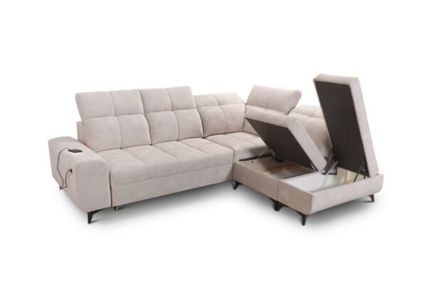 Grace Corner Sofa Bed with Storage Lava Furniture Store