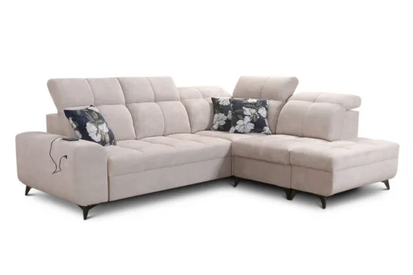 Grace Corner Sofa Bed with Storage Lava Furniture Store