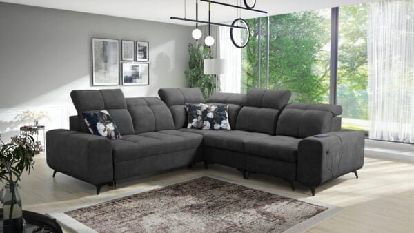 Grace corner sofa bed with storage Lava Furniture Store