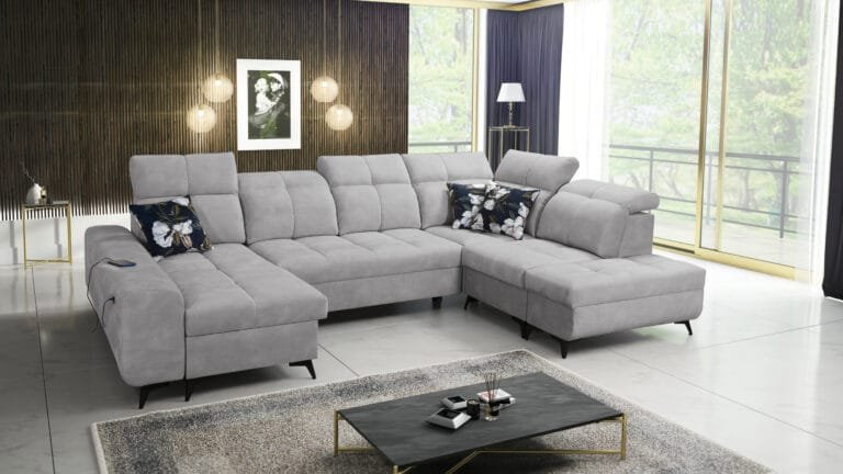 U Shape Corner Sofa Bed Grace VI