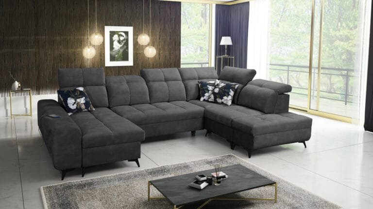 U Shape Corner Sofa Bed Grace VI