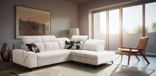 Grace Corner Sofa Bed with Storage Lava Furniture Store