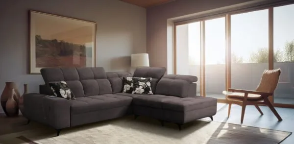 Grace Corner Sofa Bed with Storage Lava Furniture Store