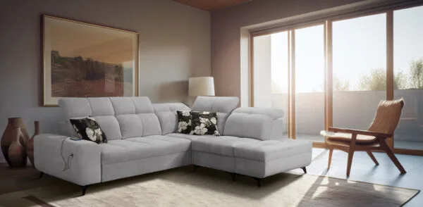 Grace Corner Sofa Bed with Storage Lava Furniture Store