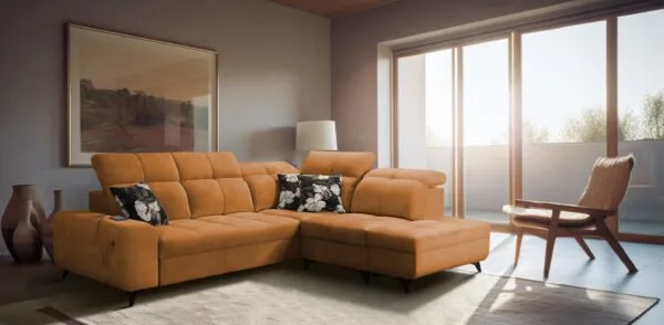 Grace Corner Sofa Bed with Storage Lava Furniture Store