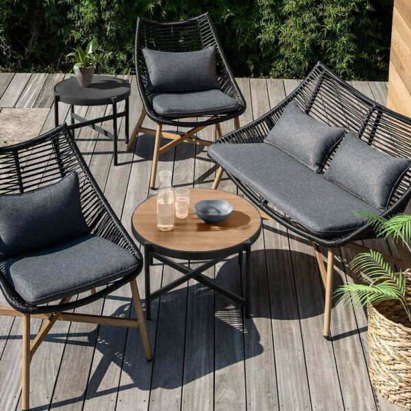 Heaven Outdoor Dining Set for 4 People Lava Corners Furniture Store Ireland