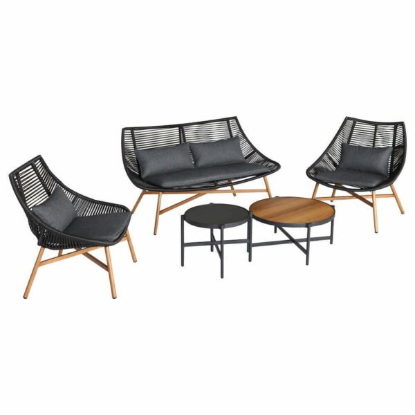 Heaven Outdoor Dining Set for 4 People Lava Corners Furniture Store Ireland