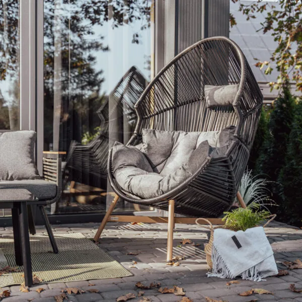 Honey Cocoon Garden Seater Lava Corner Furniture Store Ireland (1)