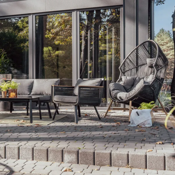 Honey Cocoon Garden Seater Lava Corner Furniture Store Ireland (1)