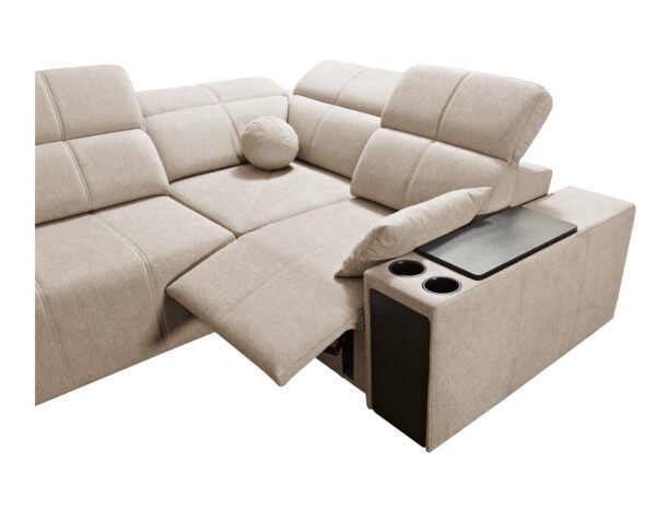 Marvello IV U Shape Sofa Bed with recliner out