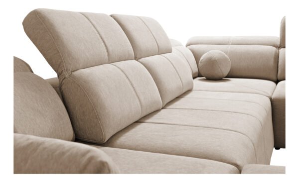 Marvello IV U Shape Sofa Bed with recliner out