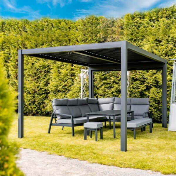 Male Outdoor Dining Set for 9 People Lava Corners Furniture Store