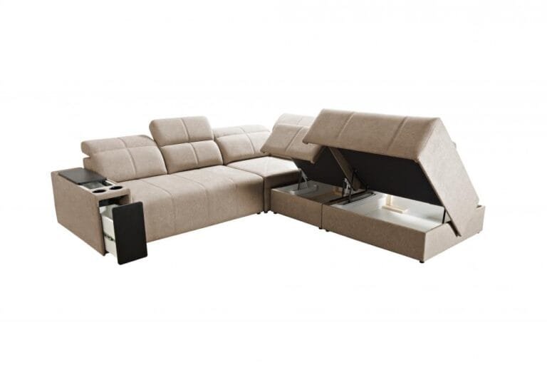 Marvello IX corner sofa bed Lava corners furniture store 1