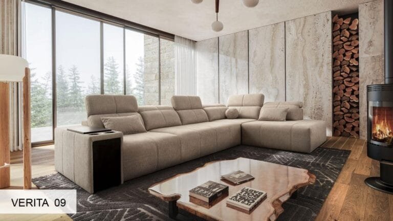 Marvello XI corner sofa bed Lava corners furniture store