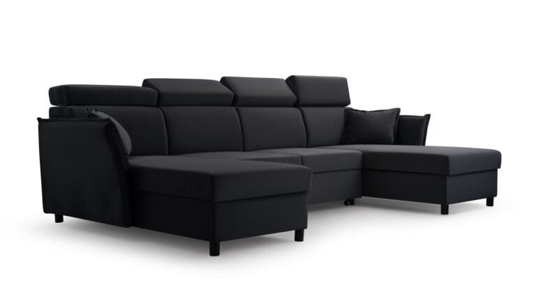 Moris U shaped corner sofa bed Lava coeners furniture shop 1