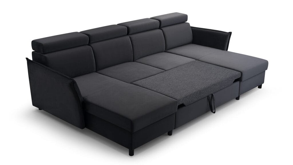 Moris U shaped corner sofa bed Lava coeners furniture shop 2