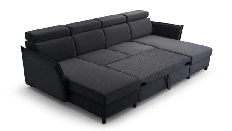 Moris U shaped corner sofa bed Lava coeners furniture shop 2