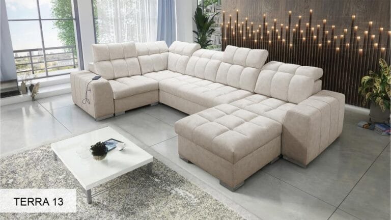 Polly IV-Corner-Sofa-Bed- U shaped-Lava-corners-furniture-store-Ireland