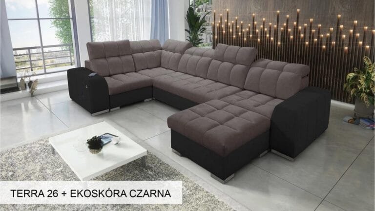 Polly IV-Corner-Sofa-Bed- U shaped-Lava-corners-furniture-store-Ireland