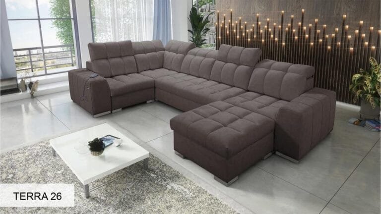 Polly IV-Corner-Sofa-Bed- U shaped-Lava-corners-furniture-store-Ireland
