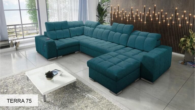 Polly IV-Corner-Sofa-Bed- U shaped-Lava-corners-furniture-store-Ireland