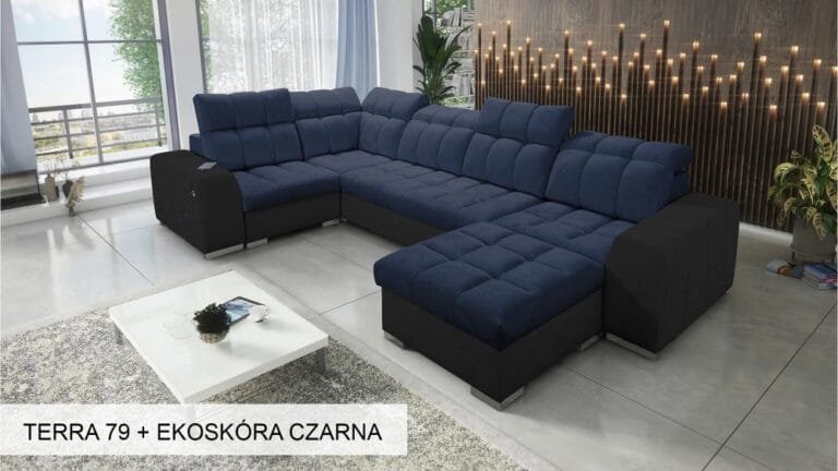 Polly IV-Corner-Sofa-Bed- U shaped-Lava-corners-furniture-store-Ireland